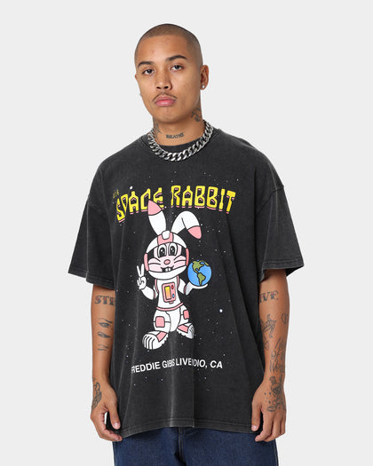 Freddie Gibbs Indio Space Rabbit Vintage T-Shirt Washed Black