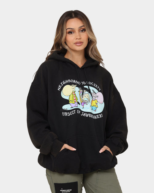 American Thrift X Ed, Edd n Eddy Jawbreaker Vintage Hoodie Black Wash