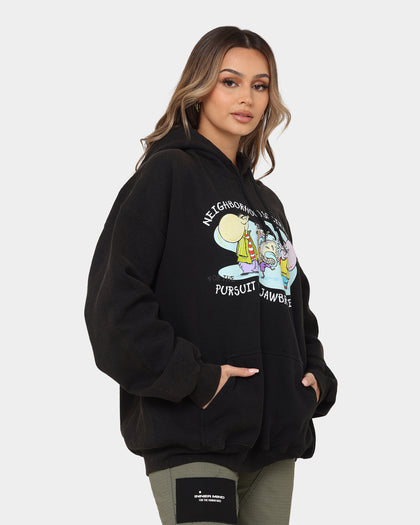 American Thrift X Ed, Edd n Eddy Jawbreaker Vintage Hoodie Black Wash