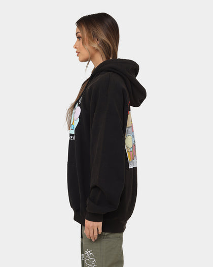 American Thrift X Ed, Edd n Eddy Jawbreaker Vintage Hoodie Black Wash