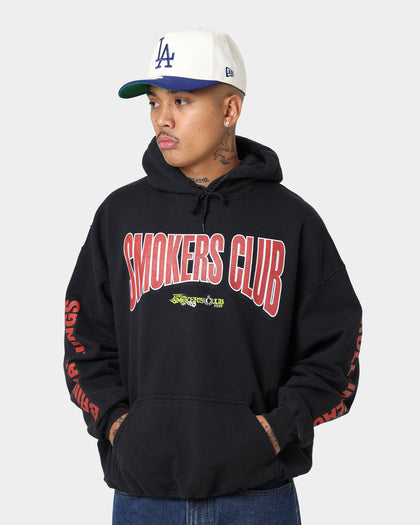 Smokers Club Smokers Club X Culture Kings Vintage Hoodie Black