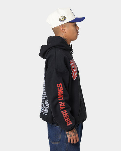 Smokers Club Smokers Club X Culture Kings Vintage Hoodie Black