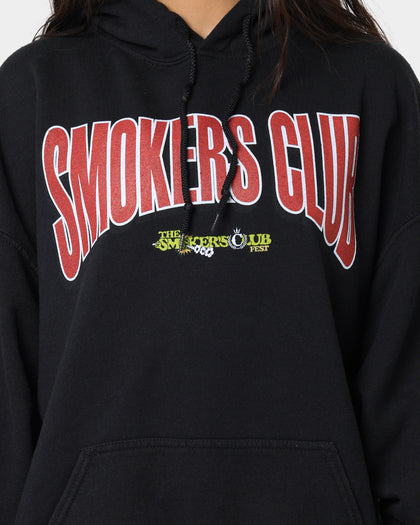 Smokers Club Smokers Club X Culture Kings Vintage Hoodie Black