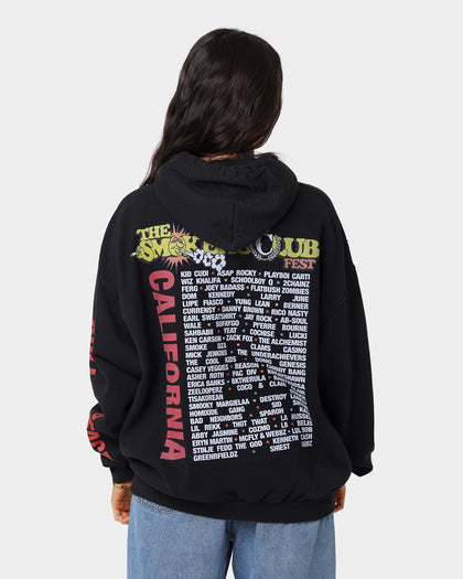 Smokers Club Smokers Club X Culture Kings Vintage Hoodie Black
