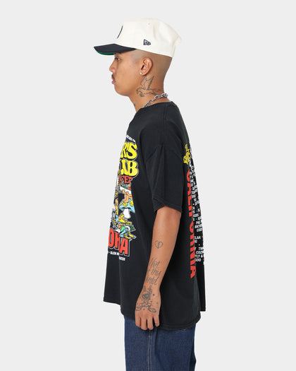 Smokers Club Smokers Club X Culture Kings Line Up Vintage T-Shirt Black Wash