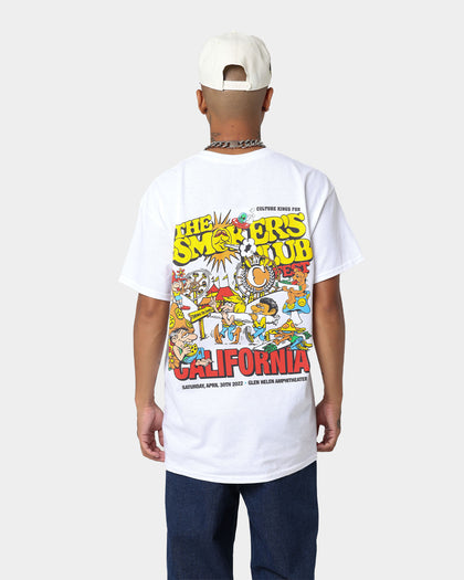Smokers Club Smokers Club X Culture Kings T-Shirt White