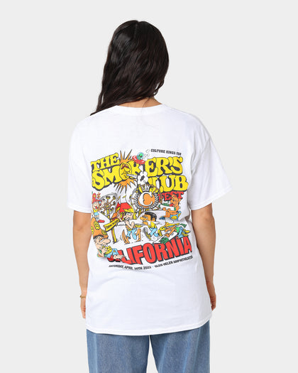 Smokers Club Smokers Club X Culture Kings T-Shirt White