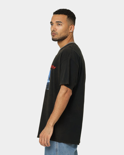 American Thrift X Paranormal Activity Paranormal Activity Vintage T-Shirt Black Wash