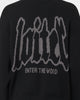 Loiter Void Knit Sweater Black