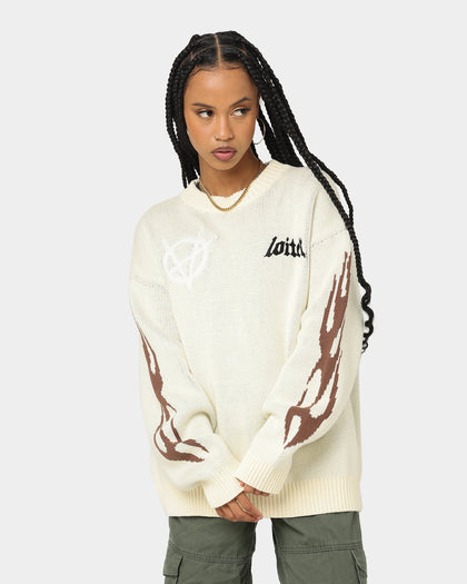 Loiter Void Knit Sweater Off White