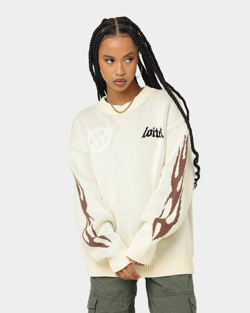 Loiter Void Knit Sweater Off White