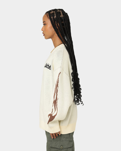 Loiter Void Knit Sweater Off White