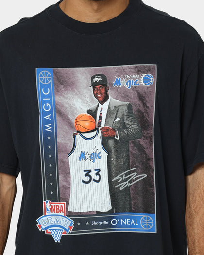 Mitchell & Ness Orlando Magic Shaquille O'Neal Draft Day Vintage T-Shirt Faded Black