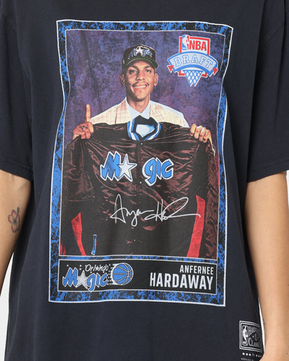 Mitchell & Ness Orlando Magic Anfrenne 'Penny' Hardway Draft Day T-Shirt Faded Black