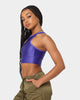 Reebok X Cardi B Cropped Bralette Ultimate Purple