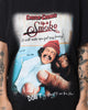 American Thrift X 420 Cheech & Chong Movie Poster Vintage T-Shirt Washed Black