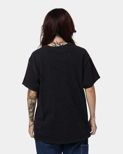 American Thrift X 420 Cheech & Chong Movie Poster Vintage T-Shirt Washed Black