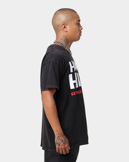 American Thrift X 420 How High Vintage T-Shirt Washed Black