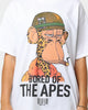 Culture Kings x Champ Medici "Bored Of The Apes" #6723 T-Shirt White