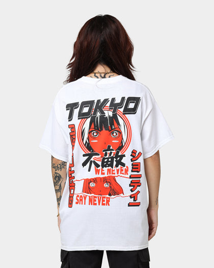 Goat Crew Never Say Never T-Shirt White