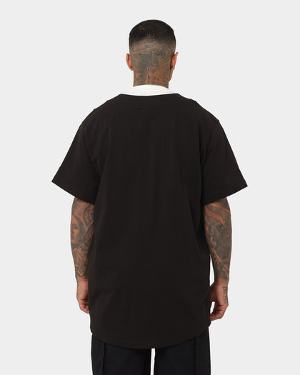 New Era Las Vegas Raiders Paisley Button Up T-Shirt Black