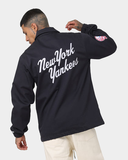 New Era New York Yankees Heritage Coach Jacket Navy
