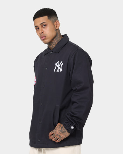New Era New York Yankees Heritage Coach Jacket Navy