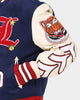 Lifted Anchors "Champion" Letterman Jacket Blue/Red