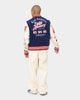 Lifted Anchors "Champion" Letterman Jacket Blue/Red
