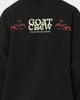 Goat Crew Too Weird To Live Vintage Crewneck Black Wash