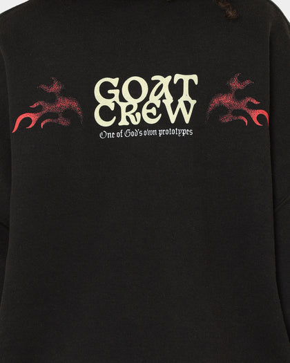 Goat Crew Too Weird To Live Vintage Crewneck Black Wash