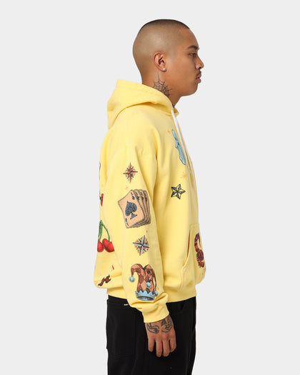 Goat Crew Too Weird To Live Hoodie Butter