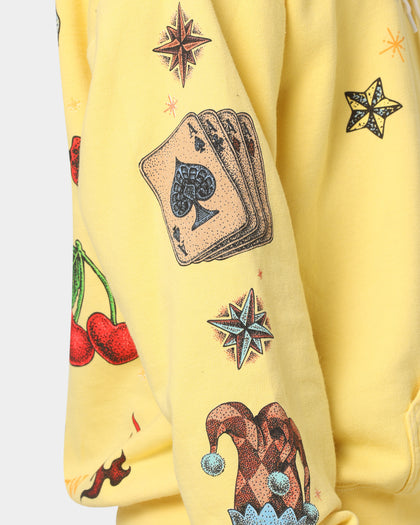 Goat Crew Too Weird To Live Hoodie Butter