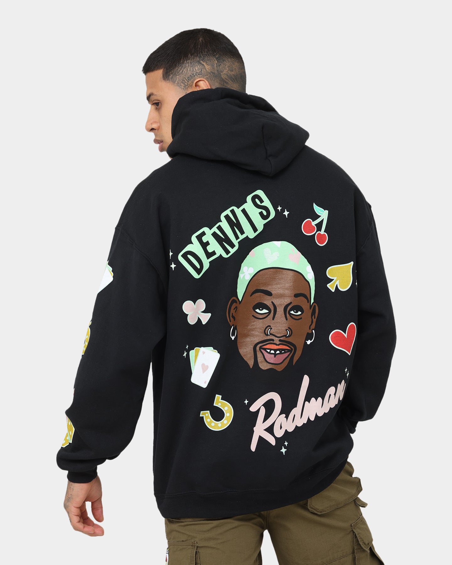 Rodman Brand 48 Hours In Vegas Hoodie Black | Culture Kings US