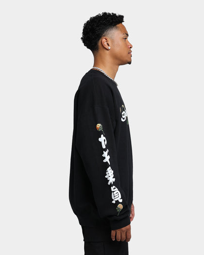 Goat Crew Sleeping Dragons Crewneck Black