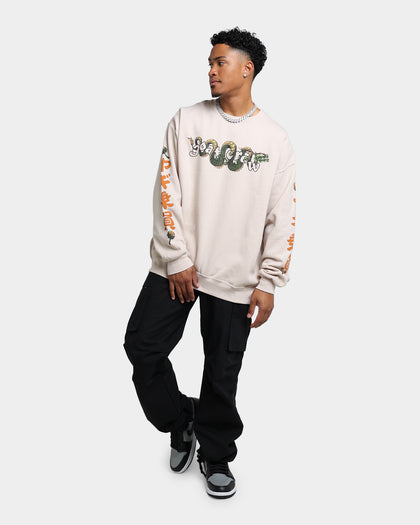 Goat Crew Sleeping Dragons Crewneck Off White