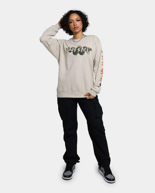 Goat Crew Sleeping Dragons Crewneck Off White