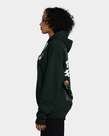 Goat Crew Sleeping Dragons Hoodie Forest Green