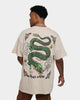 Goat Crew Sleeping Dragons T-Shirt Off White