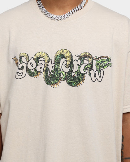 Goat Crew Sleeping Dragons T-Shirt Off White