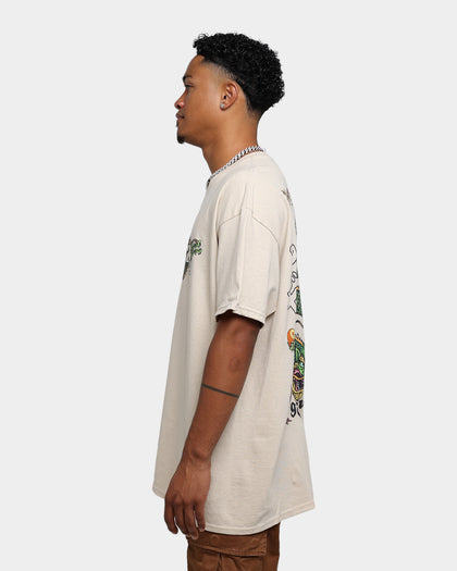 Goat Crew Sleeping Dragons T-Shirt Off White