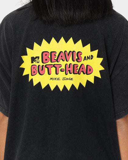 American Thrift American Thrift X Beavis & Butthead Rock T-Shirt Vintage Black