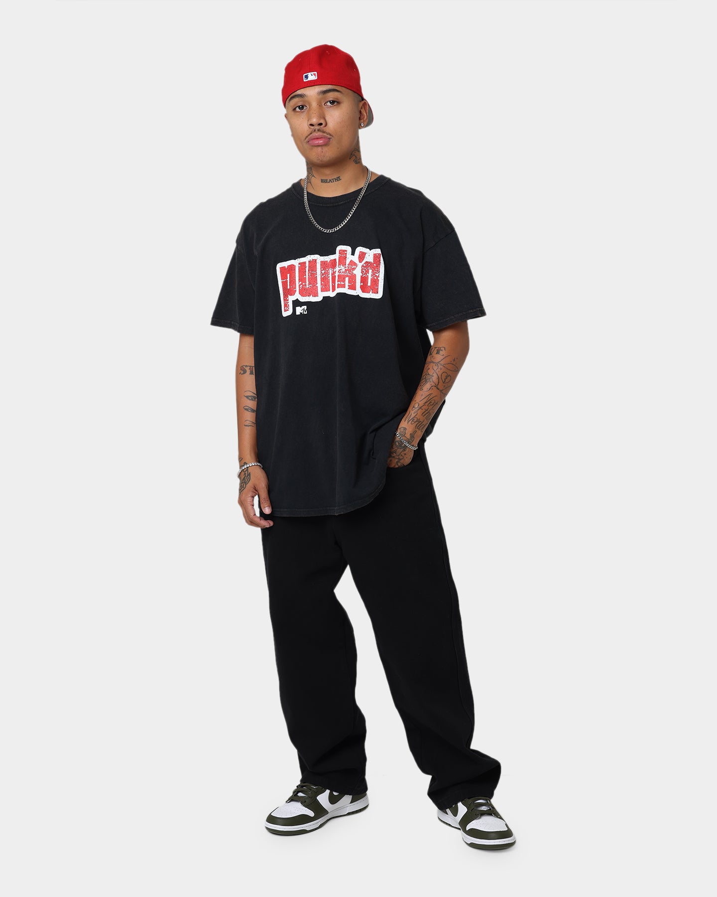 American Thrift X MTV Punk'd Vintage T-Shirt Black Wash | Culture