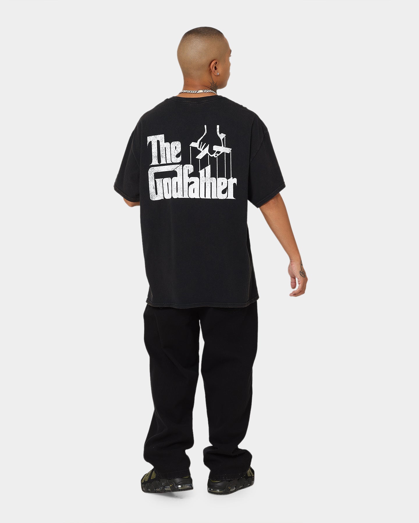 American Thrift X The Godfather The Don Vintage T-Shirt Black Wash