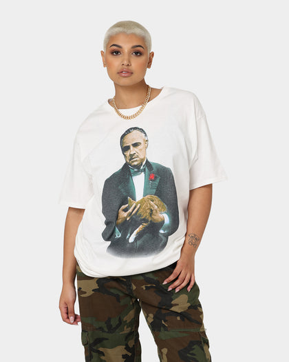 American Thrift X The Godfather The Godfather Cat T-Shirt White