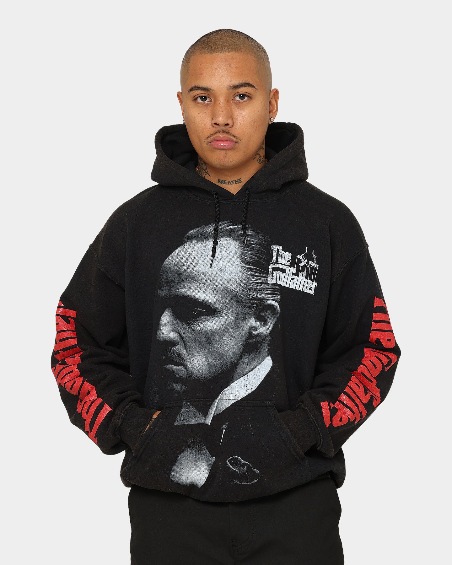 American Thrift X The Godfather The Godfather Vintage Hoodie Black