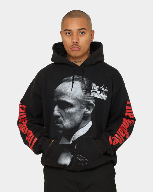 American Thrift X The Godfather The Godfather Vintage Hoodie Black Wash