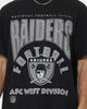 Mitchell & Ness Las Vegas Raiders Division Arch T-Shirt Faded Black