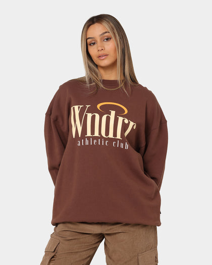WNDRR Halo Crewneck Brown
