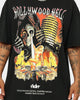 WNDRR Hollywood Hell T-Shirt Washed Black